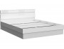 Челси Кровать 160 (Белый глянец, Белый) недорого