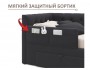 Односпальная кровать-тахта Afelia с ящиками и бортиком 900 темна распродажа