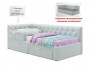 Односпальная кровать-тахта Afelia с ящиками и бортиком 900 мята  от производителя