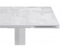 Стеклянный стол Монерон 200(260)х100х77 белый мрамор / белый Сто купить