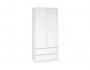 Шкаф для одежды и белья Айден ШК06-900, белый недорого