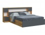 Бася Кровать с надстройкой 160 (Дуб крафт/ Графит) недорого