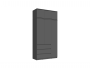 Челси Шкаф 1200 + антресоль 1200 (Белый глянец, Дуб Сонома) недорого