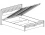 Кровать Фьорд №156 с подъемным механизмом купить