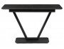 Бугун 120(160)х80 черный мрамор / черный Керамический стол купить