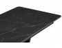 Бугун 120(160)х80 черный мрамор / черный Керамический стол от производителя