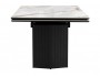 Монерон 200(260)х100х77 alpe di siusi / черный Керамический стол распродажа