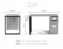 Бэтти Лофт 116х60х75 белый / черный матовый Компьютерный стол распродажа