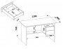 Стол письменный СПМ-07.1 купить