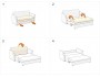 Кровать детская Тедди-1 Левая (170х70) фото