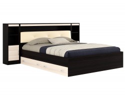 Кровать с пб, ящиками, тумбами и матрасом Promo B Cocos Виктория