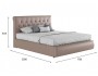 Мягкая кровать с матрасом Promo B Cocos Амели (160х200) фото