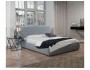 Мягкая кровать "Selesta" 1400 серая с матрасом АСТРА с от производителя