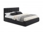 Мягкая кровать "Selesta" 1600 темная с матрасом ГОСТ с недорого