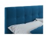 Мягкая кровать "Selesta" 1800 синяя с матрасом АСТРА с распродажа