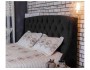 Мягкая кровать "Stefani" 1400 темная с подъемным механ от производителя