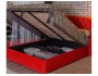 Мягкая кровать "Stefani" 1400 оранж с подъемным механи фото