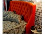 Мягкая кровать "Stefani" 1600 оранж с ортопед. основан распродажа