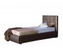 Мягкая кровать Селеста 900 мокко с подъемным механизмом недорого