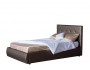 Мягкая кровать Селеста 1200 мокко с подъемным механизмом недорого