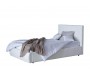 Мягкая кровать Селеста 1200 белая с подъем.механизмом с матрасом недорого