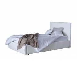 Кровать Мягкая Селеста 1200 белая с подъемным механизмом с