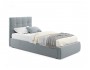 Мягкая кровать Selesta 900 серая с подъем.механизмом недорого