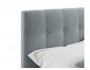 Мягкая кровать Selesta 900 серая с подъем.механизмом фото