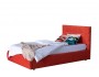 Мягкая кровать Selesta 1200 оранж с подъемным механизмом недорого