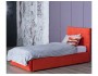 Мягкая кровать Selesta 900 оранж с ортопедическим основанием распродажа