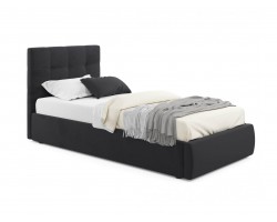 Кровать Мягкая Selesta 900 темная с подъемным механизмом с матра