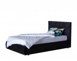 Кровать Мягкая Selesta 1200 темная с подъем.механизмом с матрасо