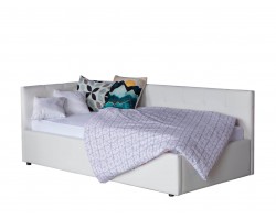 Кровать Односпальная -тахта Bonna 900 белый с подъемным механизмо