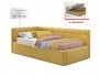 Односпальная кровать-тахтаBonna 900 желтая с подъемным механизмо фото