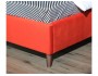 Мягкая кровать Betsi 1600 оранж с подъемным механизмом фото