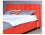 Мягкая кровать Betsi 1600 оранж с подъемным механизмом и матрасо фото