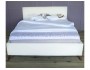 Мягкая кровать Monika 1600 беж ортопед.основание с матрасом PROM недорого