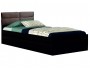 Односпальная кровать "Виктория-П" 900 с мягким изголов недорого