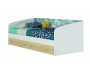 Односпальная молодежная кровать "Уника-П" 900 с мягким недорого