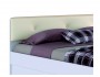 Белая кровать "Николь ЭКО-П" 1400 с подъемным механизм распродажа