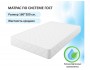 Мягкая интерьерная кровать "Амели" 1600 белая с матрас от производителя