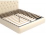 Мягкая двуспальная кровать "Амели" 1400  бежевая с от производителя