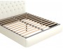 Мягкая кровать "Амели" 1400 белая  с орт.основанием с  распродажа
