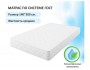 Мягкая интерьерная кровать "Селеста" 1400 белая с матр распродажа