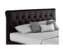 Мягкая двуспальная кровать "Амели" 1600 венге с недорого