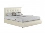 Мягкая кровать "Селеста" 1800 белая с подъемным механи недорого