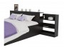 Кровать Доминика с блоком 160 (Венге) с матрасом PROMO B COCOS фото