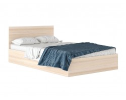Полутороспальная кровать "Виктория" 1200 дуб с матрасом Г