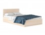 Полутороспальная кровать "Виктория" 1200 дуб с матрасо недорого