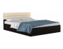 Двуспальная кровать "Виктория МБ" 1600 венге с мягким недорого